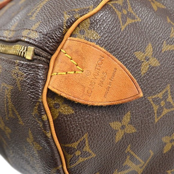 Authenticity Guaranteed LOUIS VUITTON SPEEDY 40 HANDBAG - Picture 8 of 11